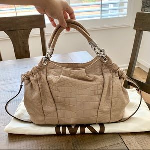 Michael Kors Lambskin Satchel